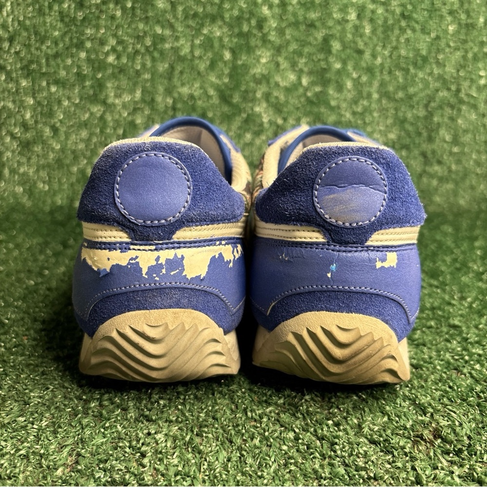 Nowartt X Onitsuka Tiger Limited Edition Floral Blue White Womens Size 9 (Men 8) - Picture 4 of 14